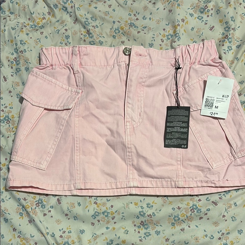 Forever 21 Light Pink Mini Skirt